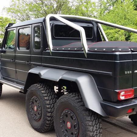 Mercedes G6x6 Pick-Up Plane aus Sonnenland
